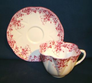 Shelley Dainty Pink Cup & Saucer As - Is