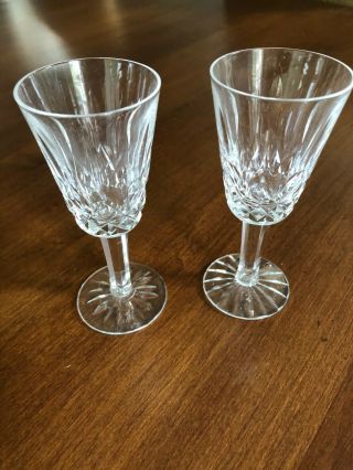 Waterford Crystal Lismore Sherry Glass - Set Of 2 Made In Ireland