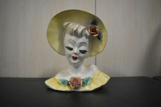 Vintage Head Vase,  1960 