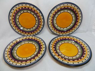 Tabletops Gallery Argentina 11 1/4 Inch Dinner Plate Set Of 4