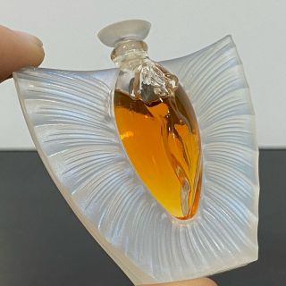 Rare Vintage Lalique France Perfume Fragrance Eau De Parfum Miniature Bottle