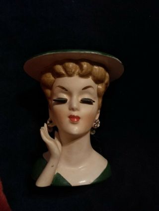 Lady Head Vase Vintage - 50 