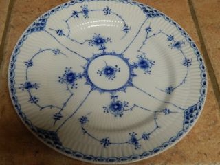 Vtg Lipper & Mann (l & M) Blue Fjord Dinner Plate