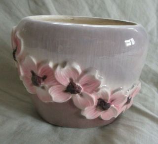 Vintage Royal Copley Dogwood Vase - Pink Blossoms 1940s