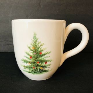 Valori Home Valorihome Christmas Tree Coffee Mug Cup Large 16 Oz Made Italy
