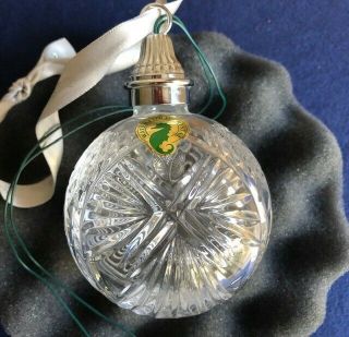 2009 Waterford Crystal Let There Be Joy Lighted Ball Ornament