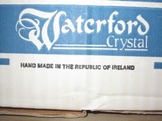 Vintage Waterford Crystal Salt & Pepper Shakers - Ireland Box