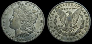 Usa 1897 - O Silver Morgan Dollar In Very Fine