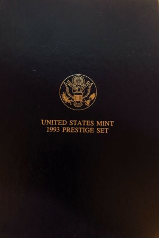 United States 1993 Prestige Bill Of Rights Commemorative Coins Set
