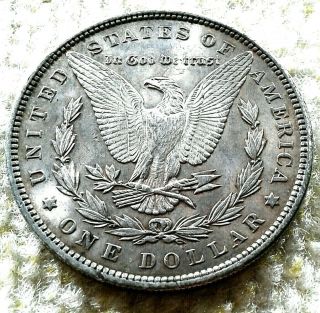 1896 Morgan Silver Dollar - Us Coin - Philadelphia Mintage - U.  S.  $1