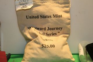 2005 - P American Bison Westward Journey $25 Bag Nickels Philadelphia