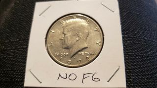 1972 D " No Fg " Fs - 901 Kennedy Half Dollar