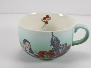 Wizard Of Oz Tea Cup Saucer Teacup Paul Cardew Design England Porcelain 2004 2