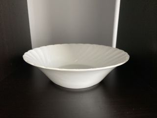 Sheffield Bone White (porcelain Japan) 9 1/4”round Vegetable Bowl