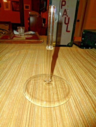 Vintage Pyrex Flameware Glass Percolator Coffee Pot 9 Cup 7759b Stem Only