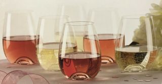 Lenox Tuscany Classics All Purpose Stemless Wine Glasses,  Clear 15 Oz Set Of 6