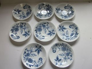 8 Vintage Barker Bros Ironstone Cathay Pattern 5 - 1/2 " Saucers