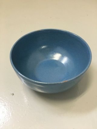Arts & Crafts Blue Paul Revere Pottery Seg Bowl