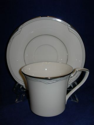 Noritake Sterling Cove Fine China Cup And Saucer/s 7720 Japan