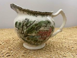 Johnson Brothers England Friendly Village The Old Mill 12 Oz Pitcher / Creamer