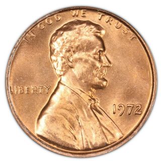 1972 Lincoln Cent - Doubled Die Obverse Fs - 108 Ddo - 008 Anacs Ms 63 Red