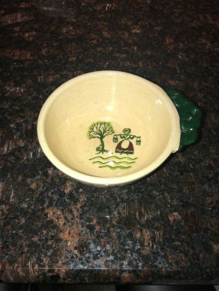 Vintage Poppytrail By Metlox Homestead Provincial Soup Bowl With Handle