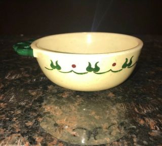 Vintage Poppytrail By Metlox Homestead Provincial Soup Bowl With Handle 2