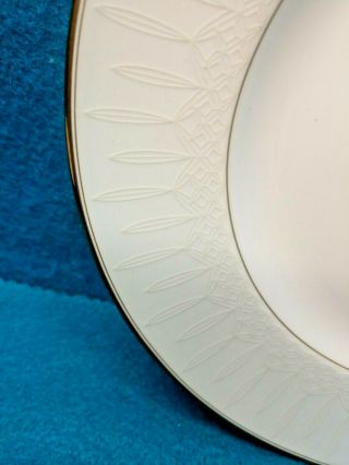 WATERFORD LISMORE GOLD SALAD PLATE 8 2