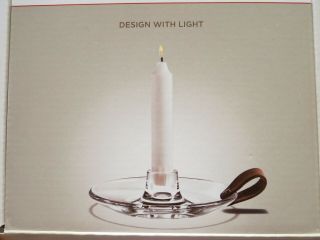 Danish Holmegaard – Design With Light – Chamber Candlestick