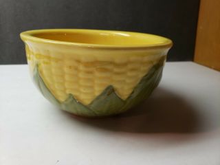 Vintage Shawnee Art Pottery Corn Pattern Small Bowl 5