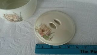 Coors Pottery Thermo Porcelain Open Window small casserole with lid 2