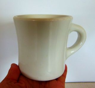 White Shenango China Coffee Cup Mug Vintage Heavy Restaurant Diner Ware Usa