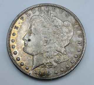 90 Silver Morgan Dollar Us $1 Coin 1890 S Ms Quality Coin 21