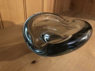 Holmegaard Glass Bowl Per Lutken Signed 15735 Scandinavian Akva