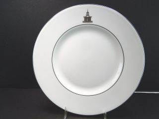 Vera Wang By Wedgwood Accent Salad Plate Platinum Pagoda 9 " And