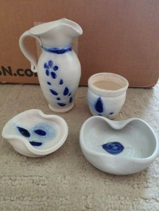 Vintage Williamsburg Pottery - Salt Glazed Stoneware