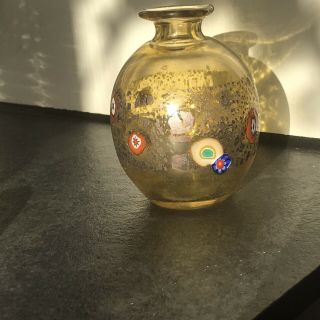 Murano Millefiori Globe Vase