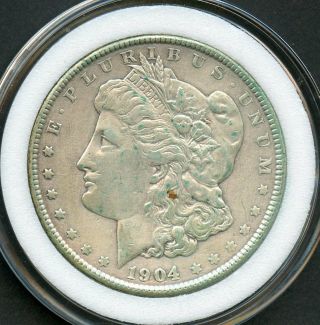 United States 1904 Morgan Silver Dollar Circulated You Do The Grading