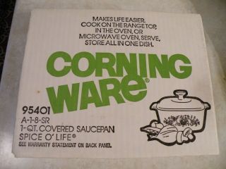 Vtg Corning Ware 95401 Spice O 