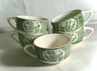 5 Royal China The Old Curiosity Shop Cups
