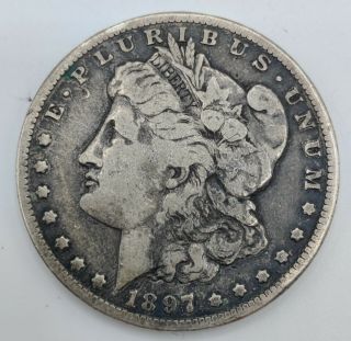 90 Silver Morgan Dollar Us $1 Coin 1897 S Coin 15