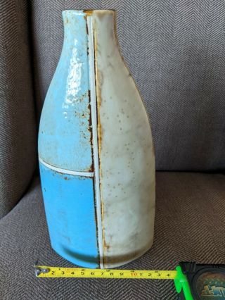 Modern Art Pottery Vase,  10 " Tall,