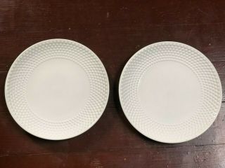 Better Homes And Gardens Hobnail Salad Plates Set Of 2 Beaded 8 "