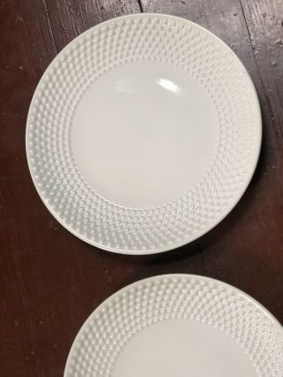 Better Homes and Gardens Hobnail Salad Plates Set of 2 Beaded 8 