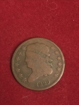 1829 Classic Head Half Cent United States