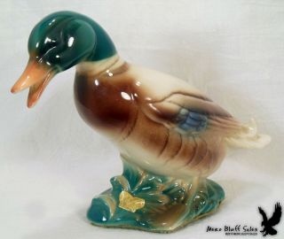 Vintage Royal Windsor Copley Mallard Duck Figurine Statue
