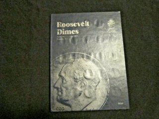 1965 - 2000 Roosevelt Dimes Complete Set.  P.  D (69) Coins In Book 2.
