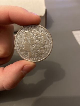 1890 Morgan Silver Dollar U.  S.  Coin