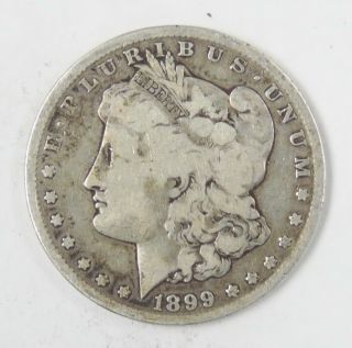 1899 O Us Morgan Silver $1 Dollar Coin Very Good M100