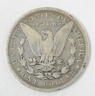 1899 O US Morgan Silver $1 Dollar Coin Very Good M100 2